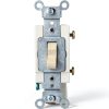 Pavo Toggle Switch 15A 120V Residential Commercial Ivory-4
