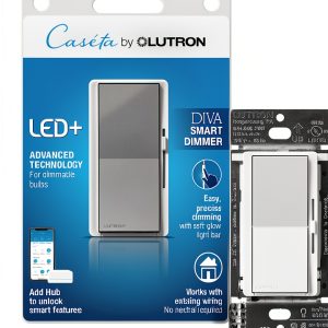 Lutron Diva Smart Dimmer Switch Caseta Lighting Control-0