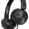 Sony Noise Cancelling Wired On Ear Headphones Black-1