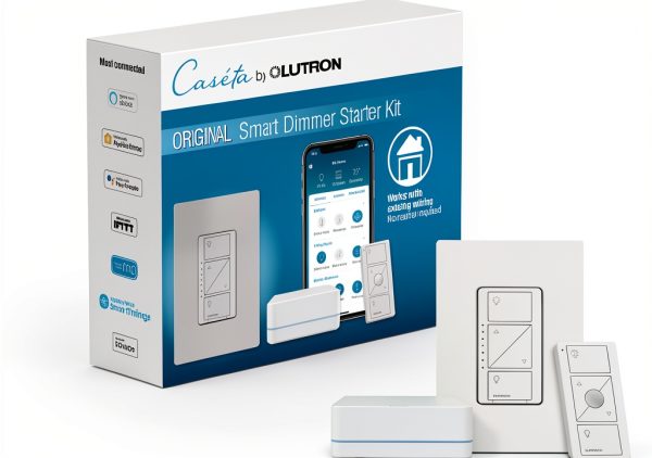 Caseta Wireless Dimmer Kit Smart Bridge HomeKit Lighting-0