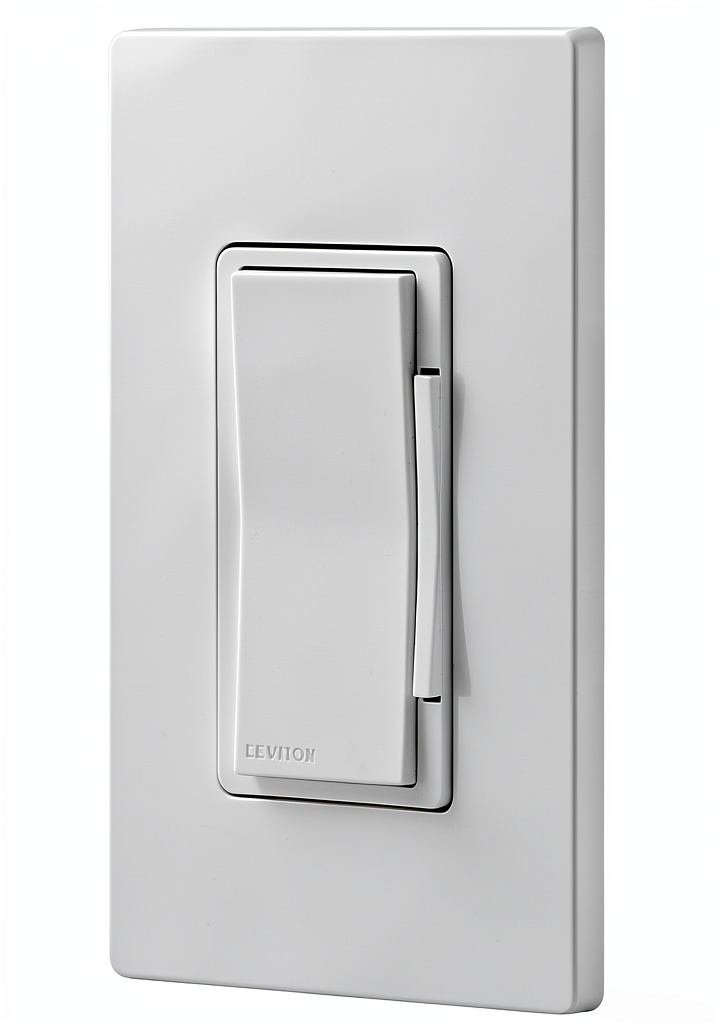 Decora Anywhere Dimmer Switch Companion mounted on a wall near a staircase