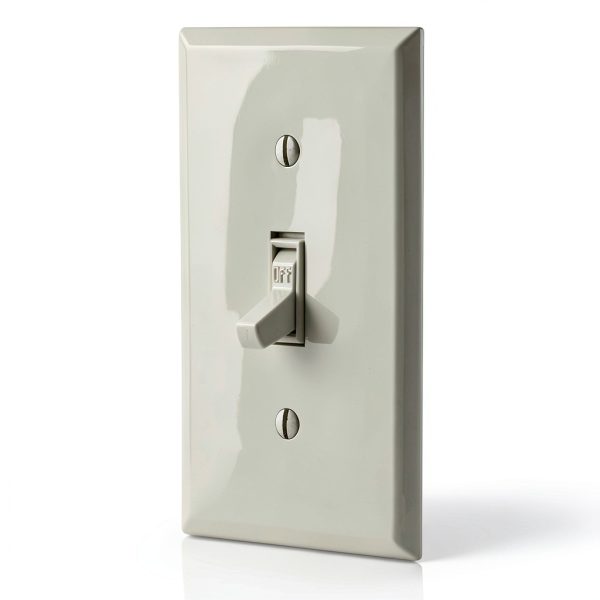 Leviton Toggle Switch Quiet Operation Quickwire Terminals-3