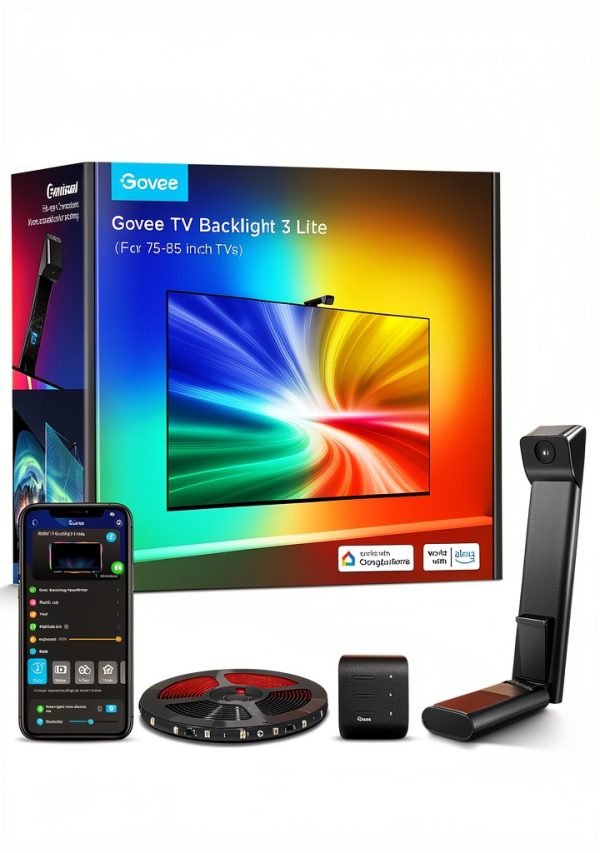 Govee TV Backlight 3 Lite with Fish-Eye Correction RGBIC-0