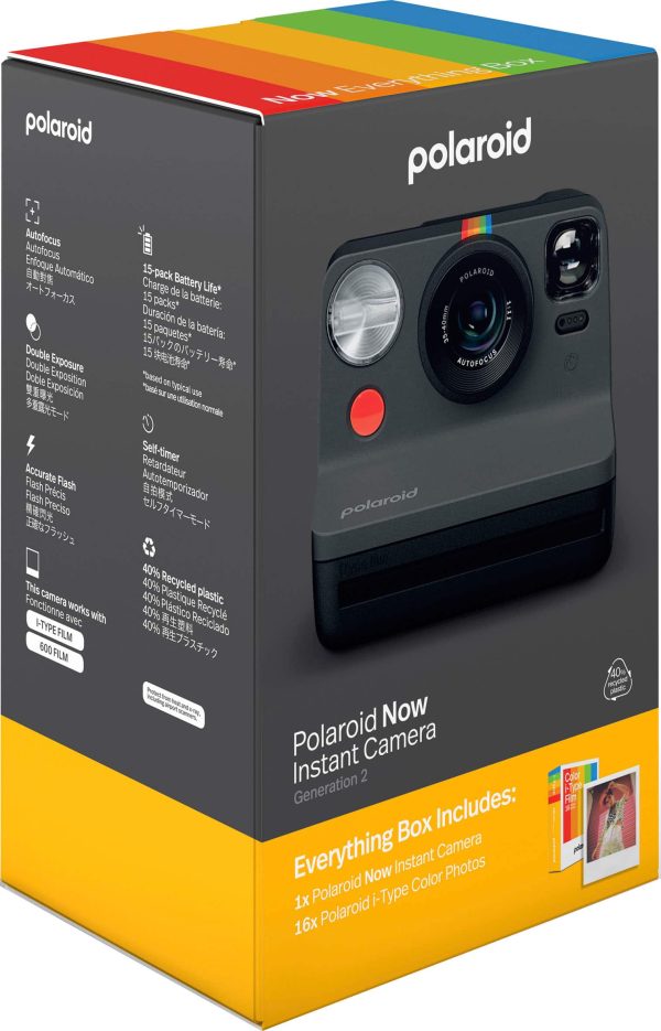 Polaroid Now Instant Camera Gen 2 Recycled Materials-5