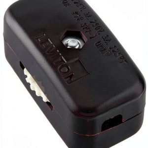 Leviton Lamp Cord Switch Rotary Control Indoor Lighting-0