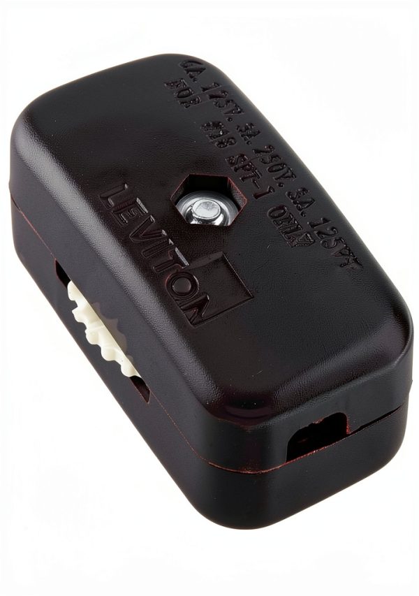 Leviton Lamp Cord Switch Rotary Control Indoor Lighting-0