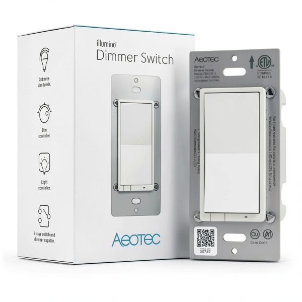 Aeotec Z-Wave Dimmer Switch Smart Lighting Control-3