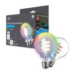Cync Smart LED Globe Bulbs Color Changing Voice Control-0