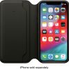Apple iPhone X Leather Folio Case European Leather Smart-1