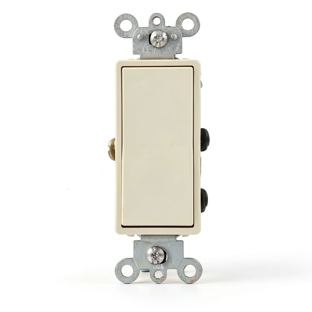 'Decora 4-way switch installed in a modern residential wall'