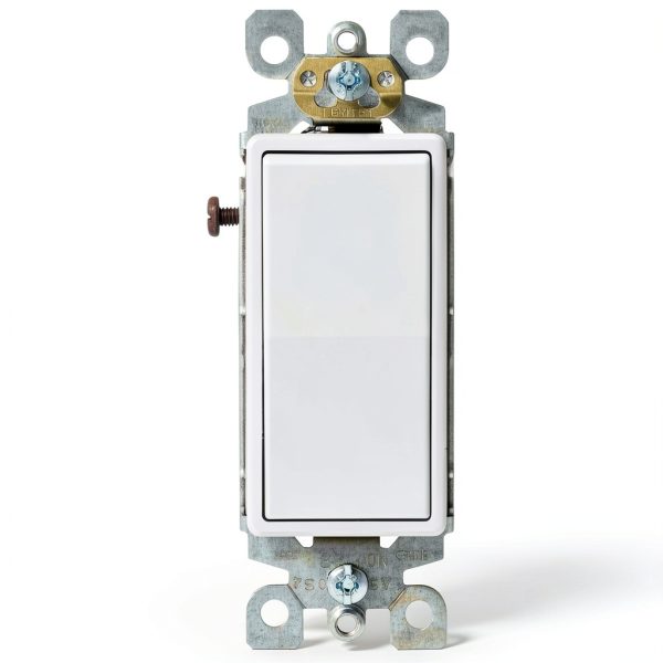 Leviton Antimicrobial Decora Rocker 3 Way Switch Quiet-2