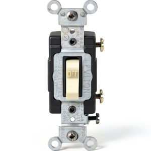 Leviton Illuminated Toggle Switch Commercial Grade 15 Amp-0