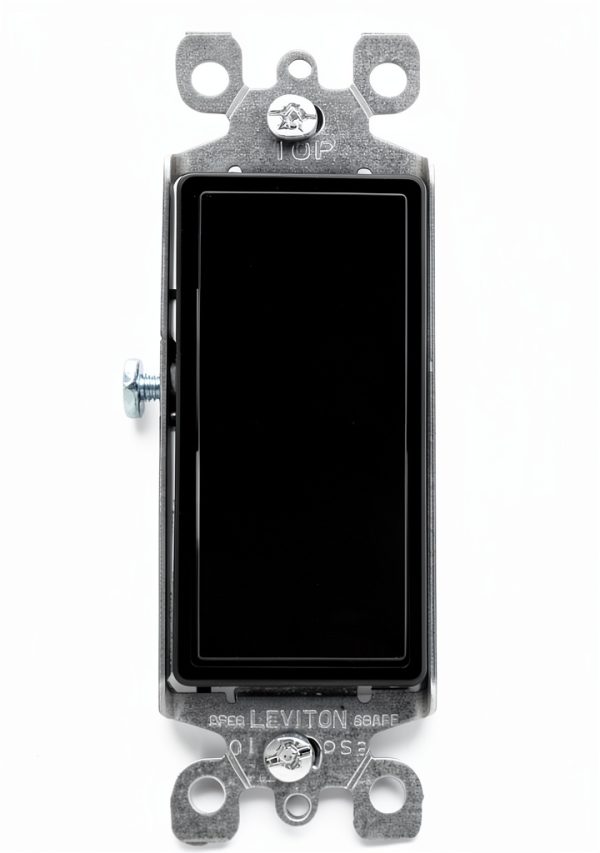 Leviton 5603-2E Decora Rocker Switch 3-Way AC Control-0