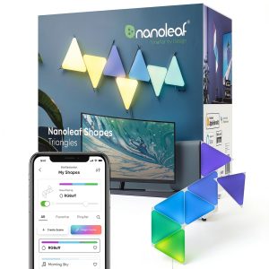 Nanoleaf Shapes Triangles Smarter Kit 7 Panels Multicolor-0