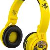 eKids Pokemon Pikachu Wireless Headphones Kids Safe Volume-1