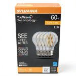 Sylvania TruWave LED Bulb Soft White 60 Watt Equivalent 4-0