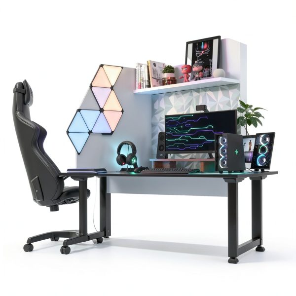 Nanoleaf Shapes Ultra Black Triangles Smart Lighting Kit-1