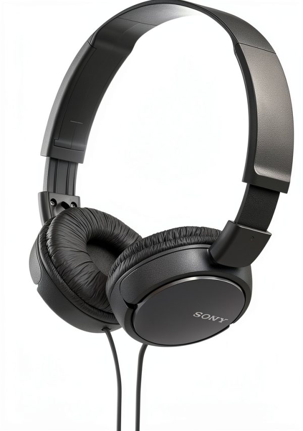 Sony ZX Series Wired On Ear Headphones Black White-0