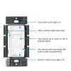 Caseta Wireless Dimmer Kit Smart Bridge HomeKit Lighting-8