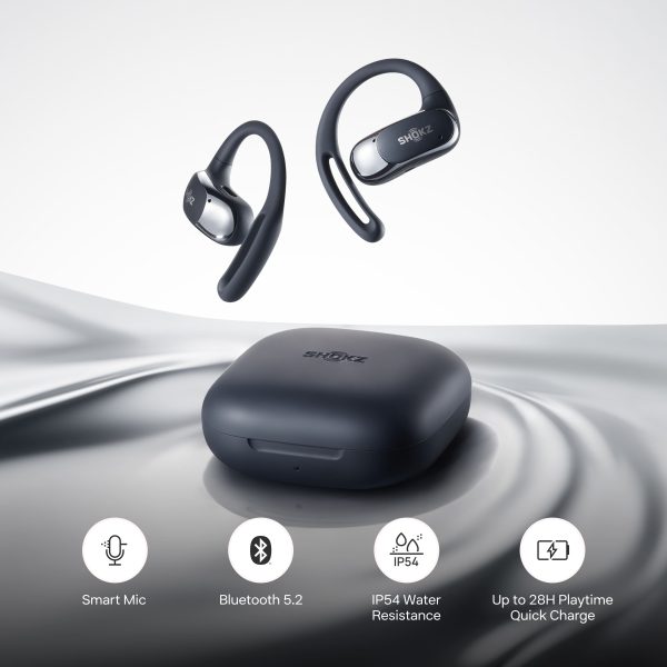 Shokz OpenFit Air Open Ear True Wireless Earbuds Black-8