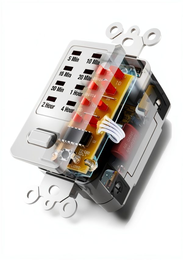 Fosmon In Wall Countdown Timer Switch Energy Saving-4