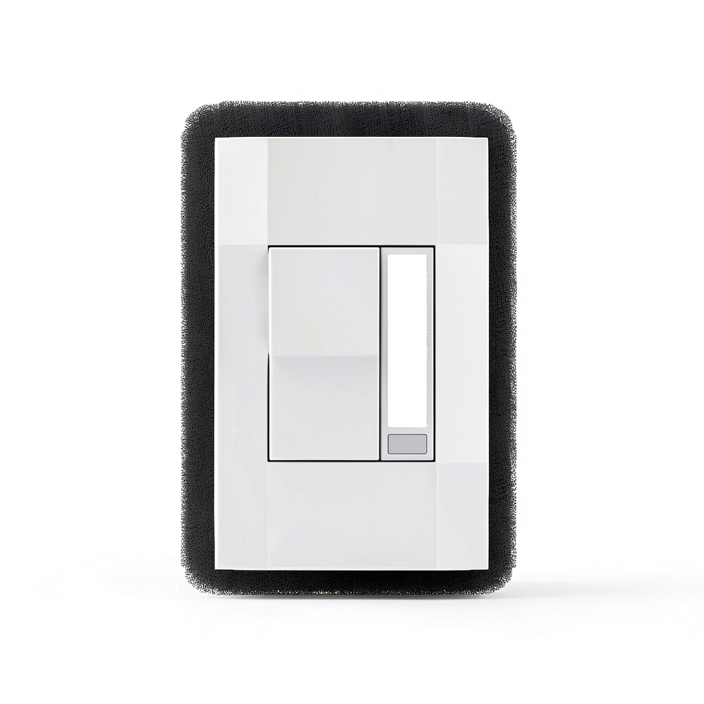 Deako Nightlight Switch installed in a dim hallway
