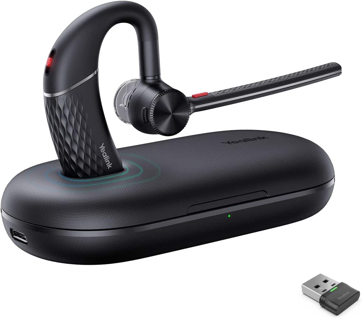 Yealink BH71 Pro Headset in use during a video conference