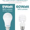 Viribright A19 LED Bulb Dimmable 60W Warm White-3