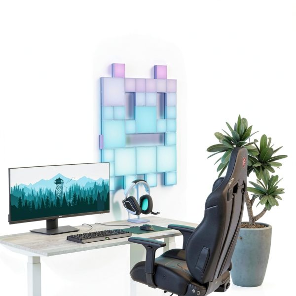 Nanoleaf Blocks Squares Smart LED Wall Light Panels-6
