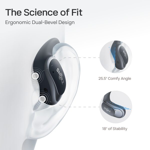 Shokz OpenFit Air Open Ear True Wireless Earbuds Black-5
