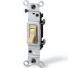Leviton Grounding Quiet Toggle Switch 15A 120V Indoor-1