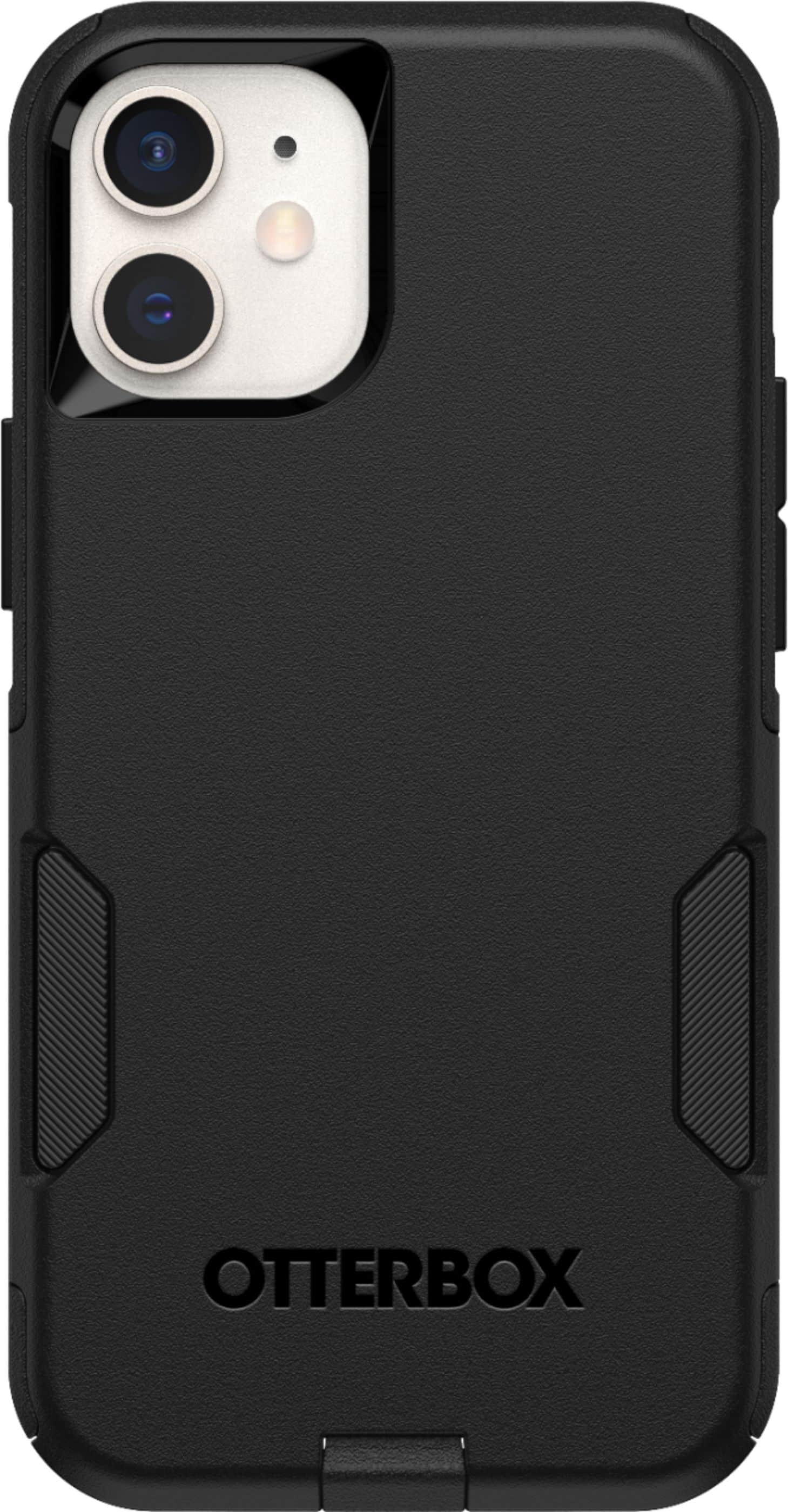 OtterBox Commuter Series case on iPhone 12 mini showing slim design