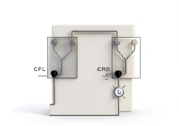 Decora 3-Way Rocker Switch Modern Design Smooth Operation-2