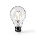 FEIT ELECTRIC Filament A19 LED Bulb Dimmable Blue Light-0