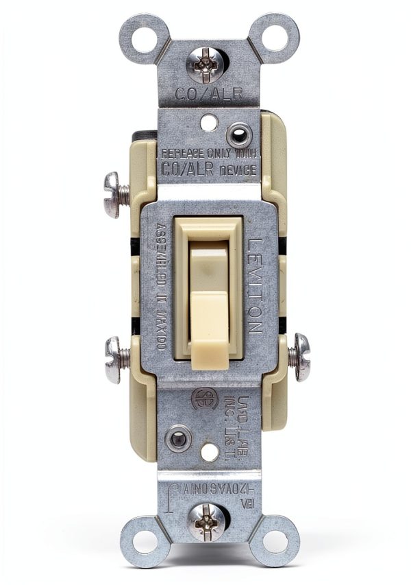 Leviton 3 Way Switch Silver Alloy Contacts Aluminum Wire-0