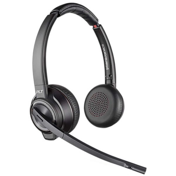 Plantronics Savi 8200 Wireless DECT Headset System Black-1