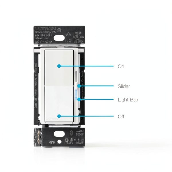 Lutron Diva Smart Dimmer Switch Caseta Lighting Control-6