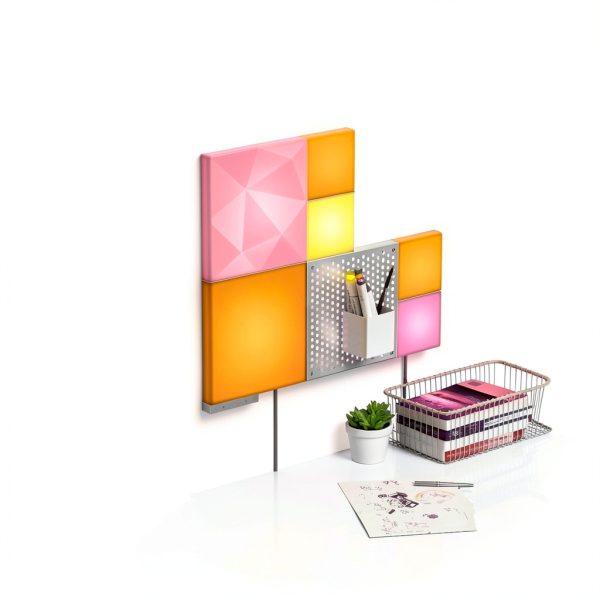 Nanoleaf Blocks Textured Squares Smart LED Wall Light Panels-1