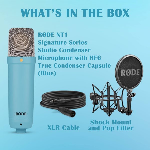 Rode NT1 Condenser Microphone Quiet Recording Studio Vocal-1