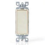 Leviton Decora Rocker Switch 15 Amp Dust Shield 5601-2I-0