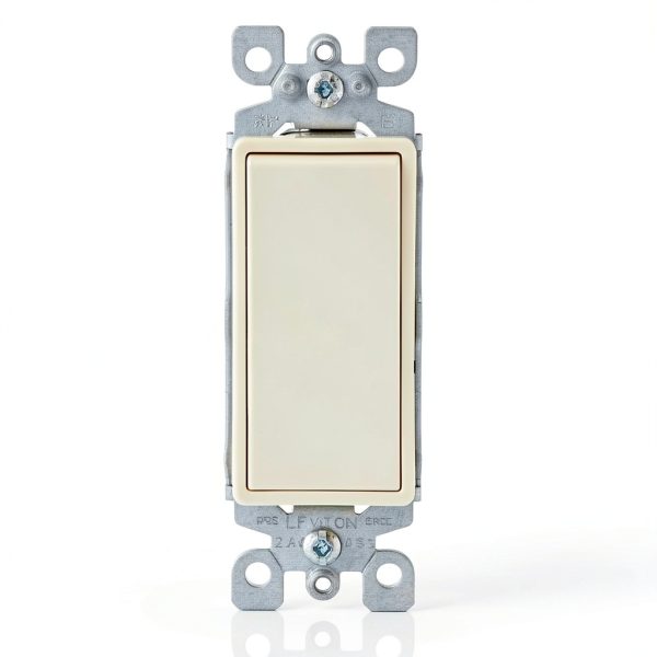 Leviton Decora Rocker Switch 15 Amp Dust Shield 5601-2I-0