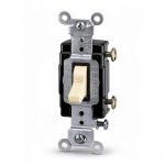 Pavo Toggle Switch 15A 120V Residential Commercial Ivory-0