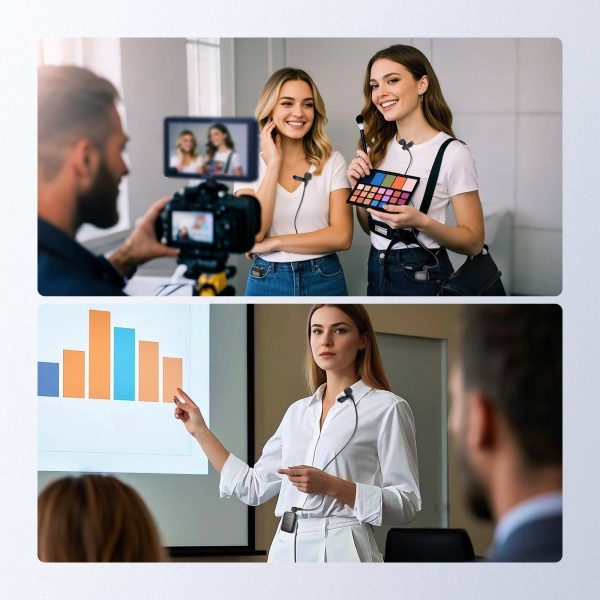 Neewer Mini Lavalier Microphone Omnidirectional Clip On-7