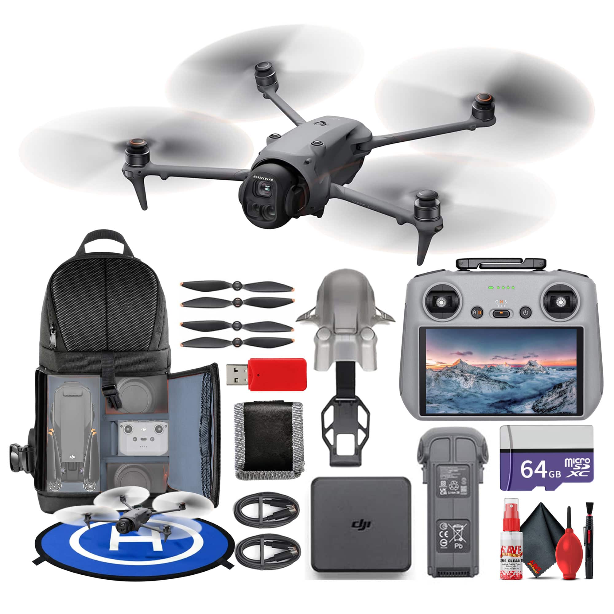 DJI Mavic 4 Pro Drone in flight capturing scenic footage
