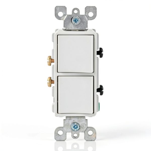 Leviton Decora Combination Switch Low Profile Commercial-0