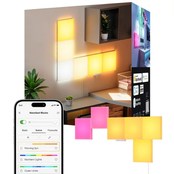 Nanoleaf Squares Smart LED Wall Light Panels Modular-0