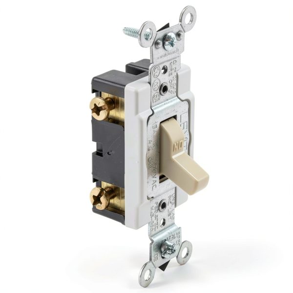 Leviton Toggle Switch Commercial Grade Lighted Handle-1