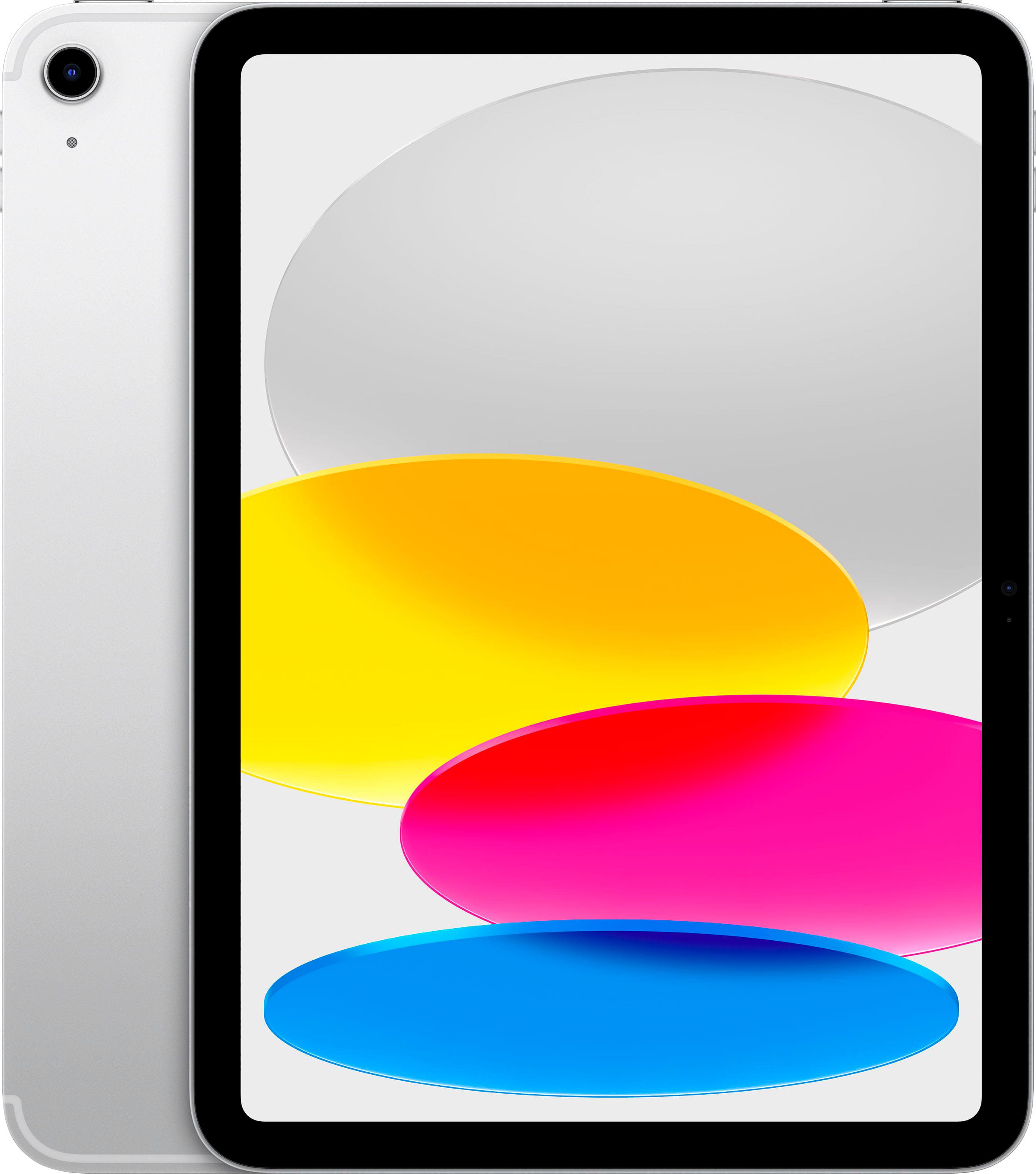 Apple iPad 11 inch displaying a colorful app interface on its Liquid Retina screen