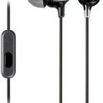 Sony Wired Earbud Headphones Black White Noise Isolation-0
