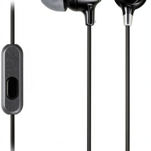 Sony Wired Earbud Headphones Black White Noise Isolation-0